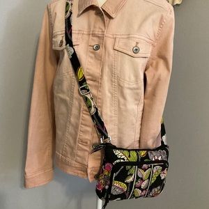 Vera Bradley Moon Blooms Little Hipster CrossBody